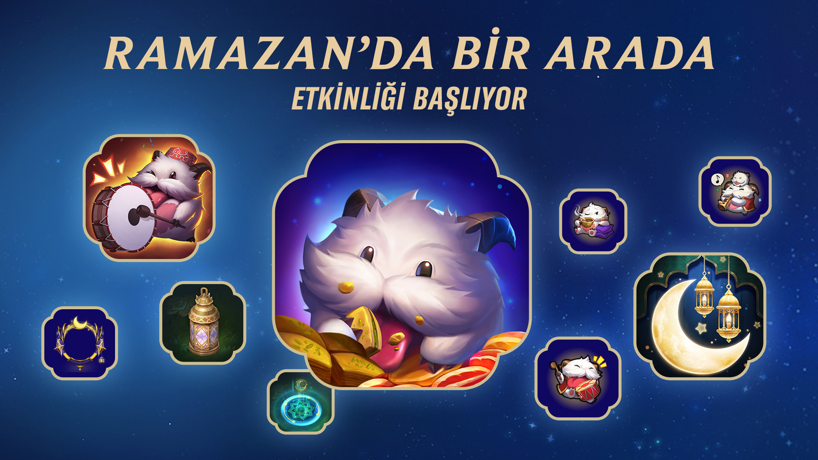 Ramazan'da Bir Arada: Wild Rift'te Ramazan Ruhu 2 Ramazan Temalı İkonlar ve Süslemeler ile Oyununuzu Kişiselleştirin