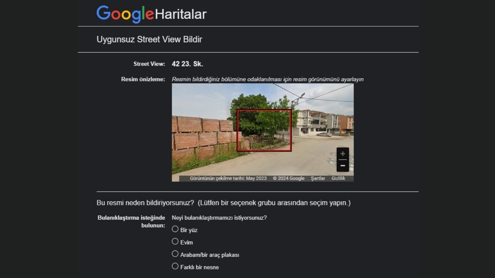 Google Haritalar’da Evinizi Bulanıklaştırabileceğinizi Biliyor Musunuz?