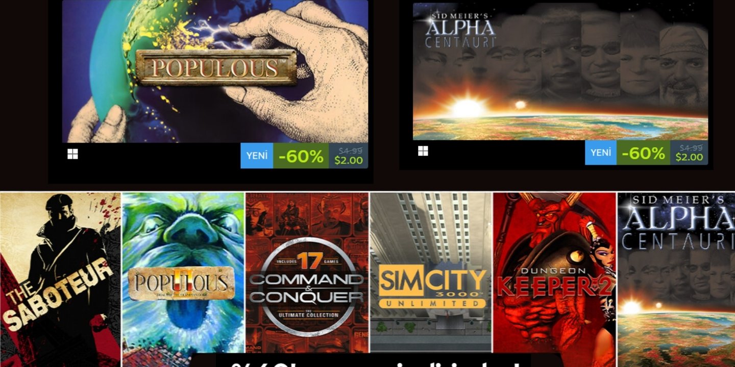 EA Bazı Oyunlarını Steam'de Satışa Sundu, Üstelik İndirimli!