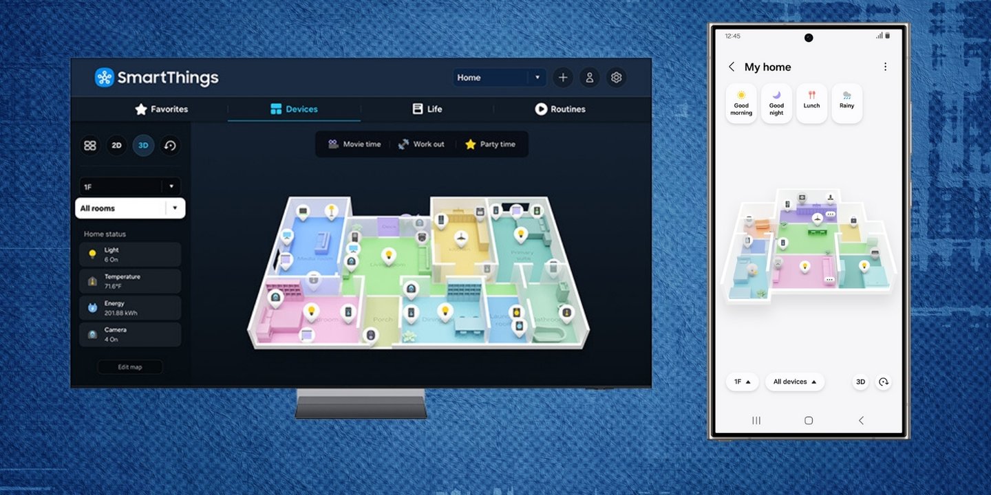 Samsung, SmartThings ve 3D Harita Görünümüyle Yeni Deneyim Sunuyor 1 Samsung, SmartThings ve 3D Harita Görünümüyle Yeni Deneyim Sunuyor