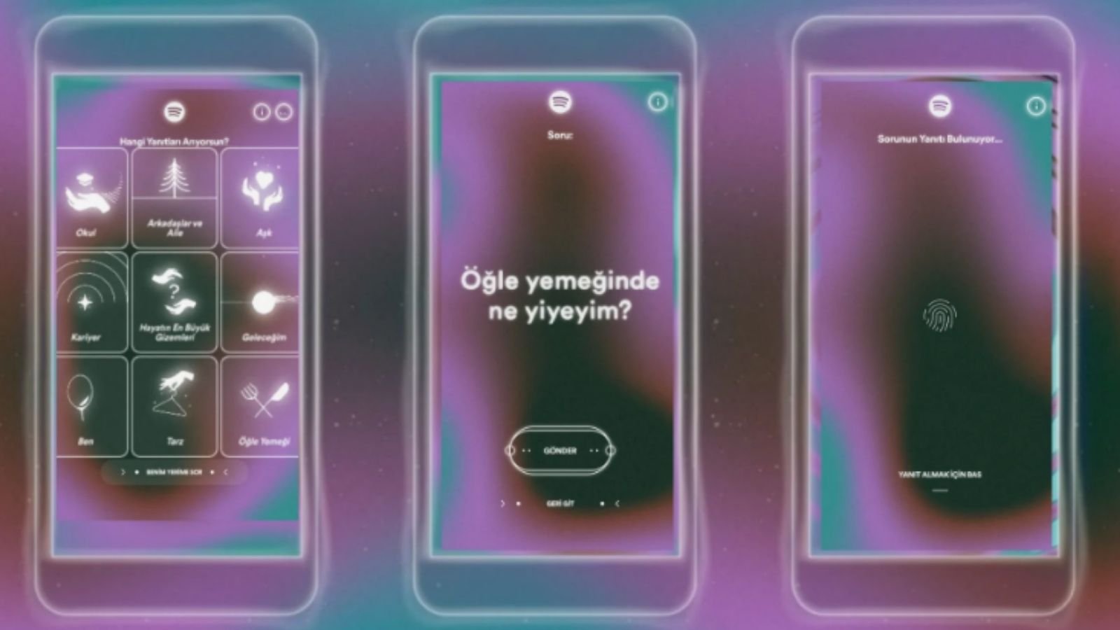 Spotify sorulara ‘Şarkı Falı’ ile yanıt verecek 2 Spotify, kullanıcılarına sunduğu taze özelliği Şarkı Falı ile, hayatın tüm yakıcı sorularını müzik aracılığıyla yanıtlamaya yardımcı olmayı planlıyor.