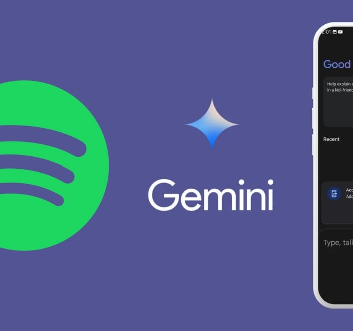 Google Gemini Spotify'dan Müzik Açabilecek