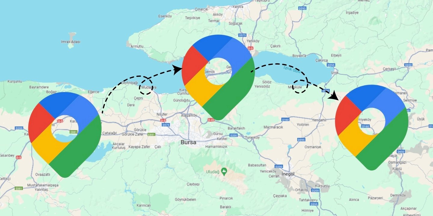 Google Haritalar'da Başka Bir Durak Nasıl Eklenir?