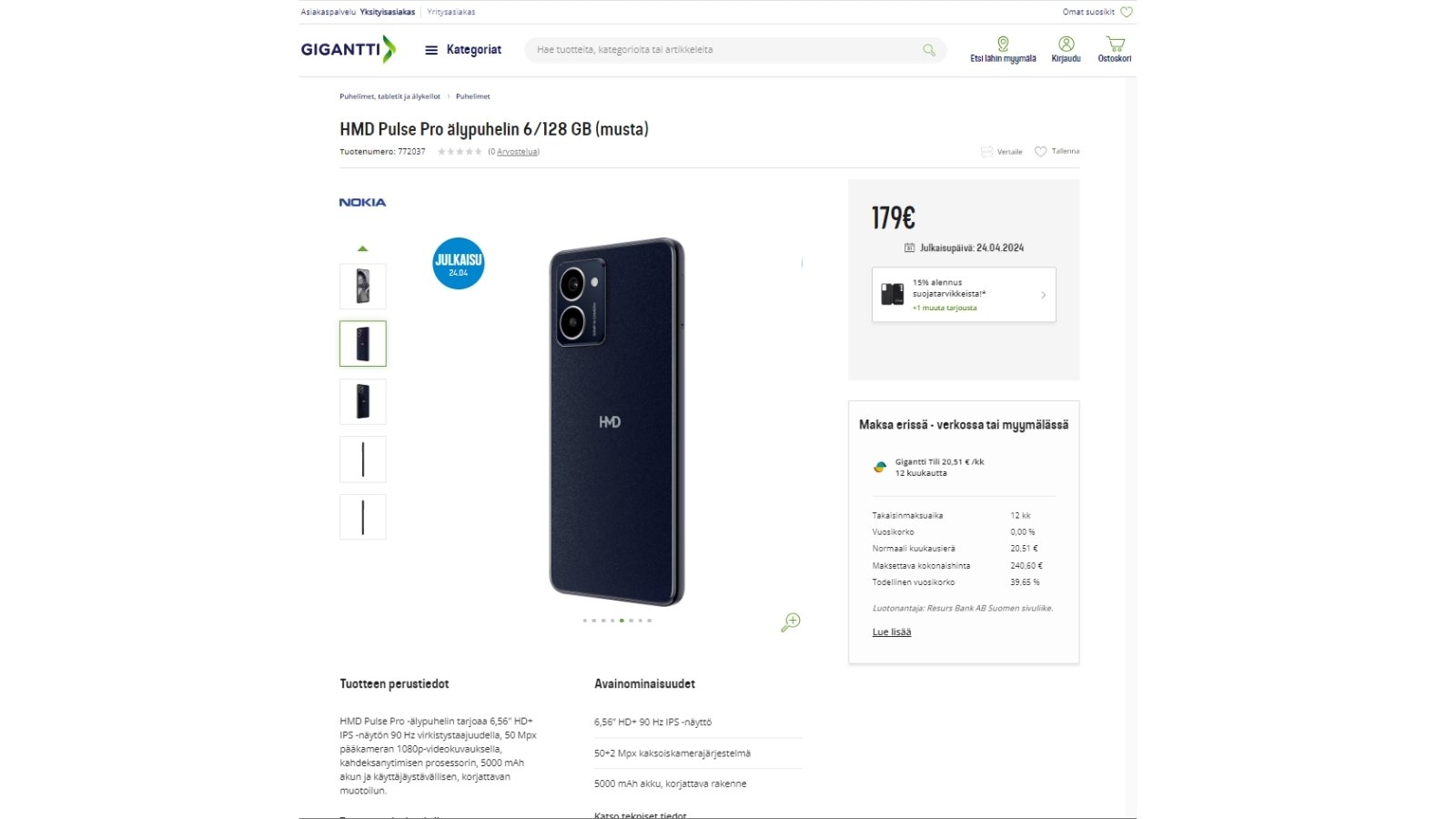 HMD Pulse Pro Özellikleri, Fiyatı ve Lansman Tarihi Açıklandı 2 HMD Pulse Pro Özellikleri, Fiyatı ve Lansman Tarihi Açıklandı