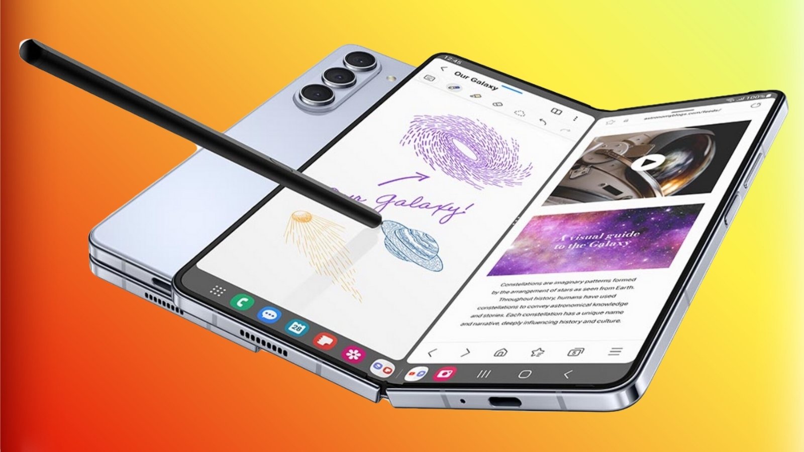 Galaxy Z Fold 6 Ultra Samsung'un 3. Katlanabilir Telefonu Olacak