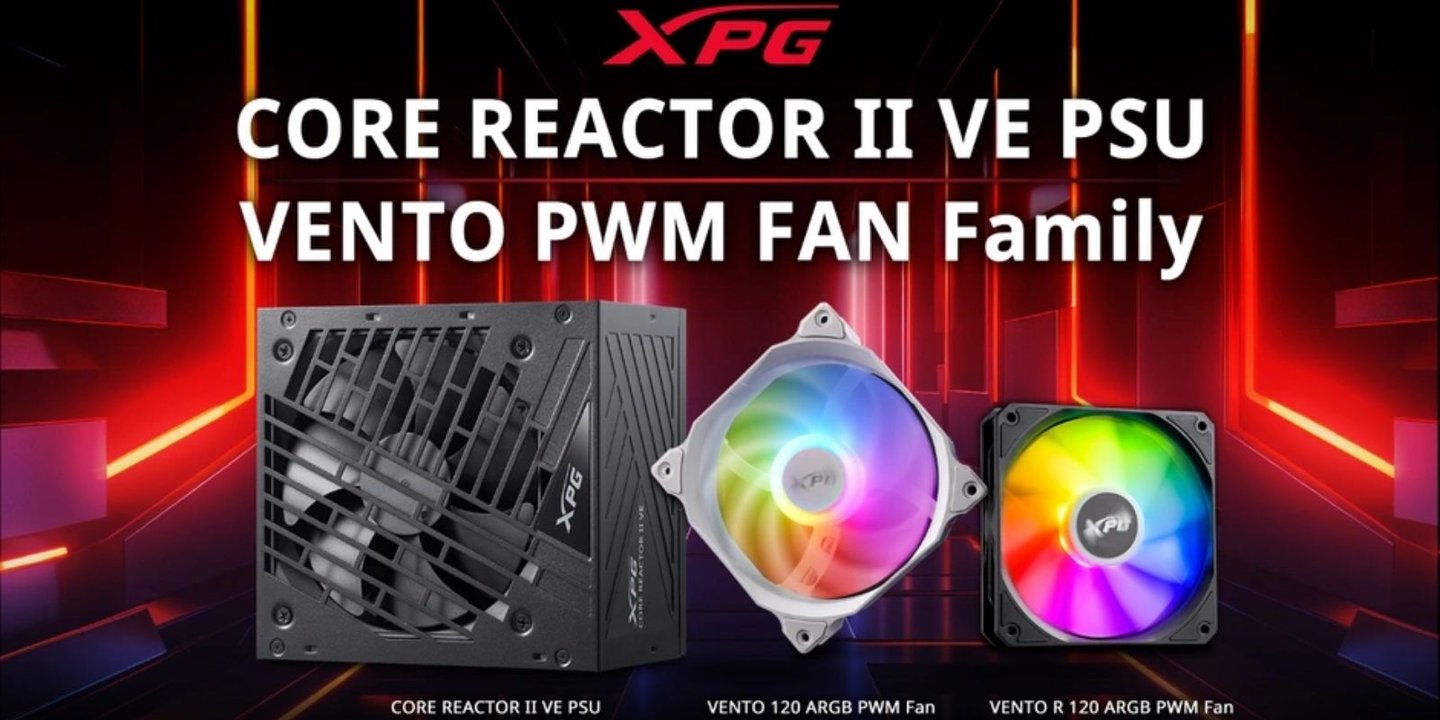 XPG şirketi, bütçe dostu olmasıyla bilinen ödüllü CORE REACTOR serisinin yeni modeli ve PWM VENTO ARGB Serisi'ni tanıttı.