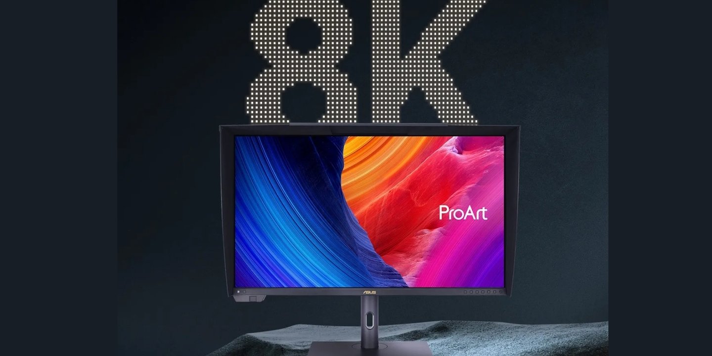 Asus Dünyada İlk 8K mini-LED Monitörü Tanıttı