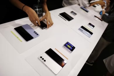 Samsung'un Katlanabilir Cihazları Rekabete Karşı