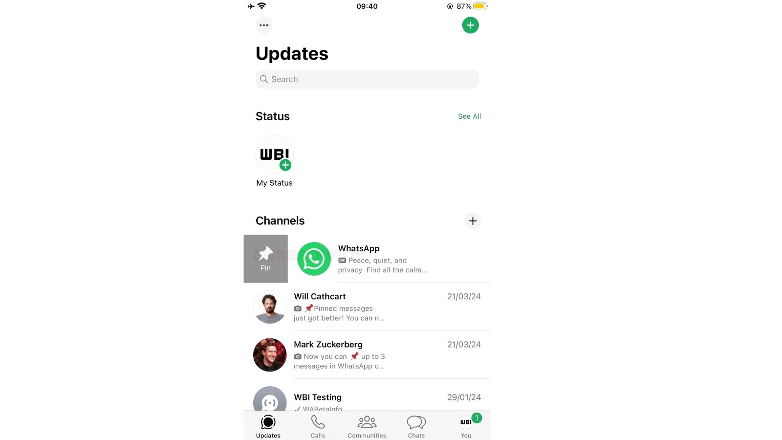 WhatsApp'taki Kanallar Yeni Özellik Geliyor