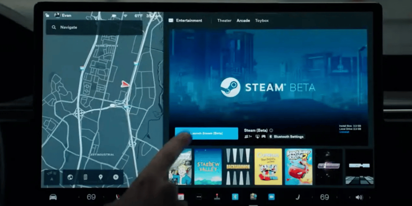 Tesla Araçlarda Steam Desteği Bitiyor 1 Tesla Araçlarda Steam Bitiyor, Tesla İçin Sırada Ne Var?