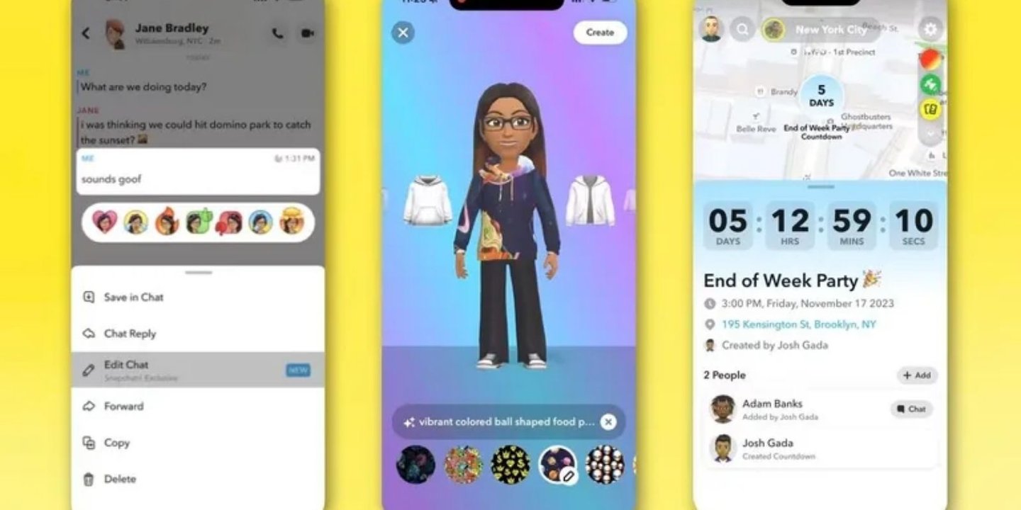 Snapchat’te Gönderilen Mesajlar Düzenlenebilecek 1 Snapchat uygulaması, aralarında mesajlardaki hataları ortadan kaldırmayı mümkün kılan düzenleme özelliğinin de olduğu bir dizi yeniliği kullanıcılarıyla buluşturmaya hazırlanıyor.