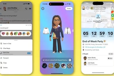 Snapchat uygulaması, aralarında mesajlardaki hataları ortadan kaldırmayı mümkün kılan düzenleme özelliğinin de olduğu bir dizi yeniliği kullanıcılarıyla buluşturmaya hazırlanıyor.