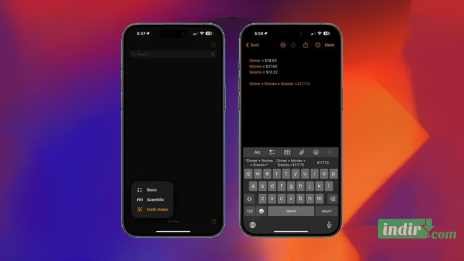 iOS 18 İle Hesap Makinesi Yepyeni Bir Hal Alıyor 3 Math Notes