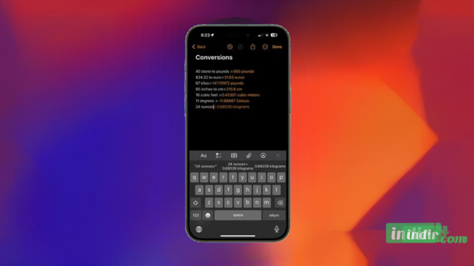 iOS 18 İle Hesap Makinesi Yepyeni Bir Hal Alıyor 4 Birim Dönüştürme