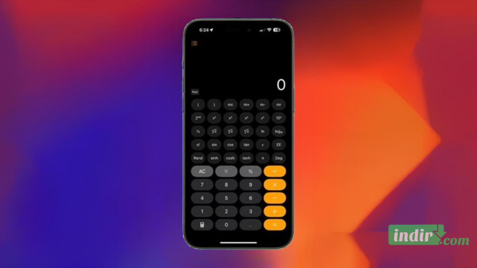 iOS 18 İle Hesap Makinesi Yepyeni Bir Hal Alıyor 7 Dikey Yönlendirme