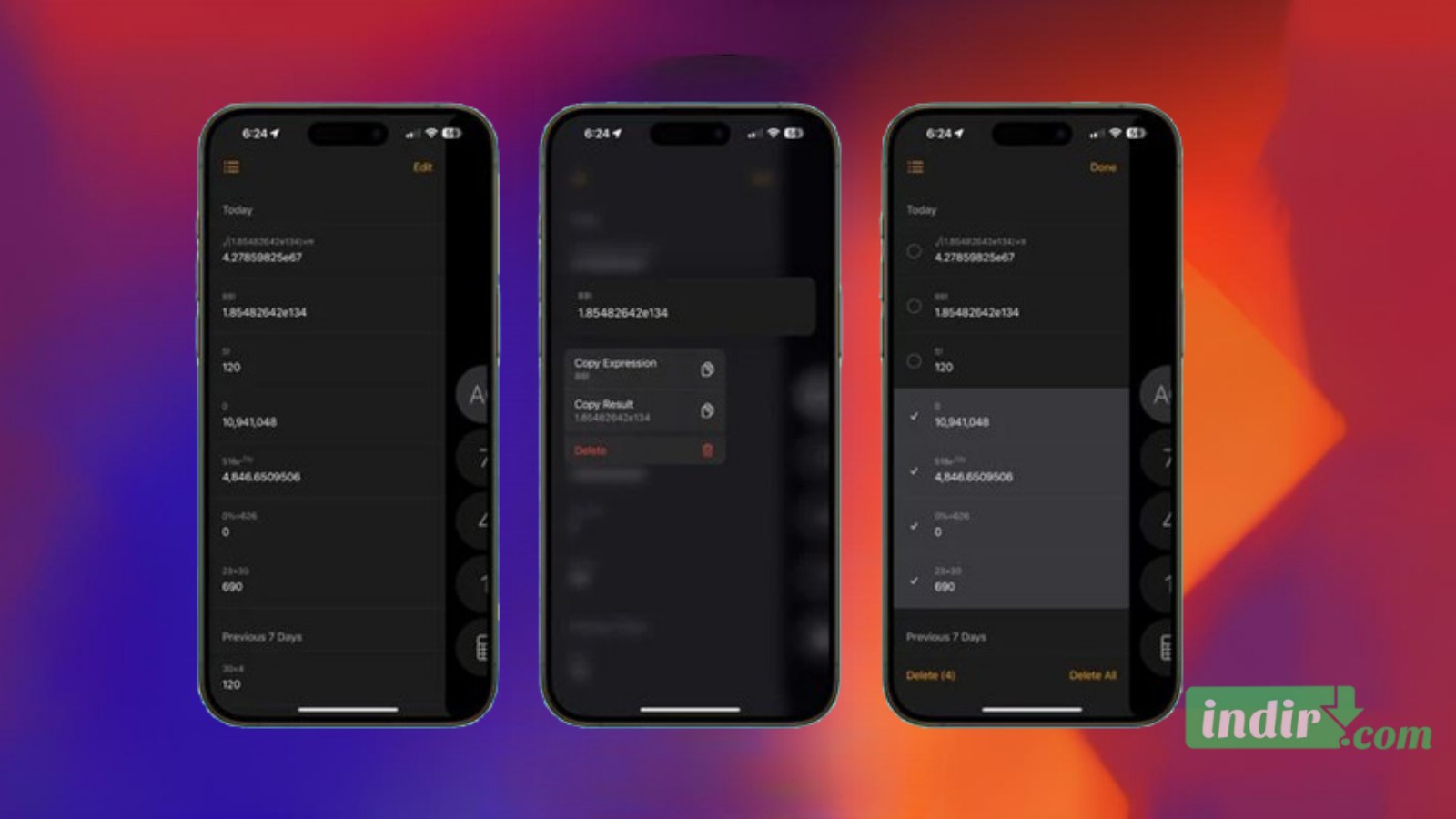 iOS 18 İle Hesap Makinesi Yepyeni Bir Hal Alıyor 6 Hesap Geçmişi