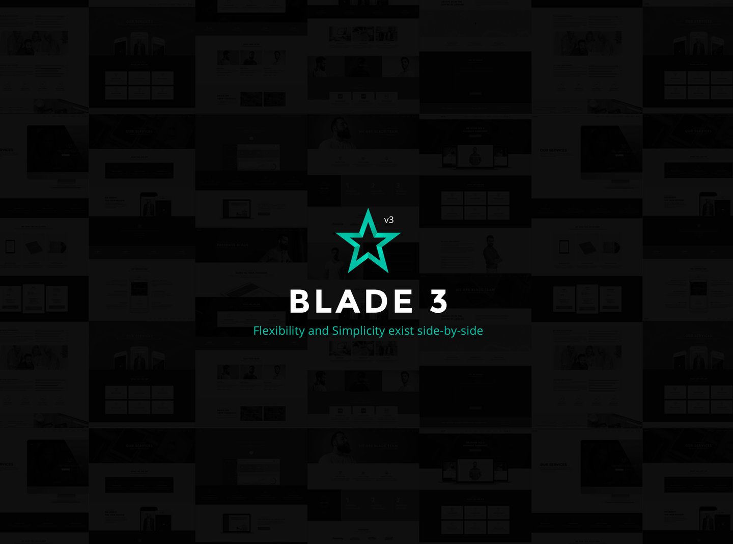 Blade v3, premium theme by Greatives