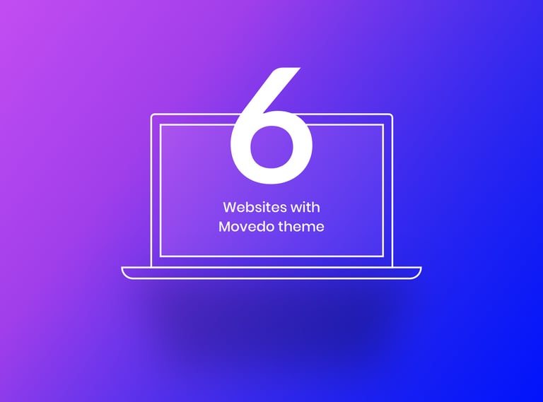 Website case studies created with Movedo by Greatives