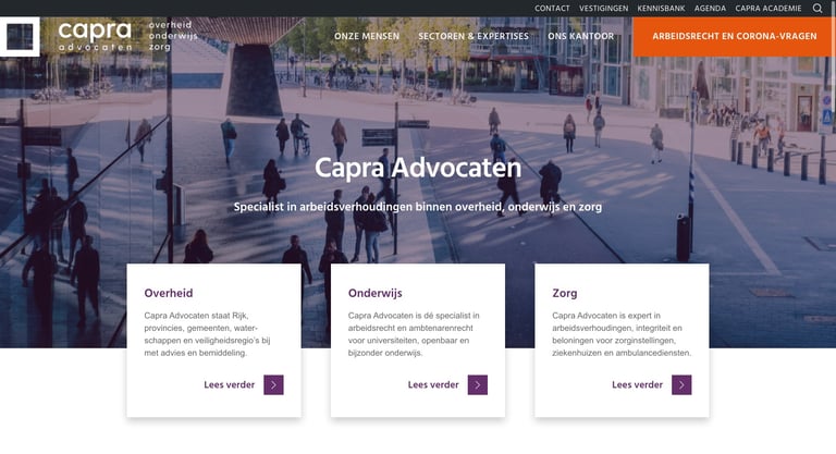 Carpa Advocaten created with Movedo