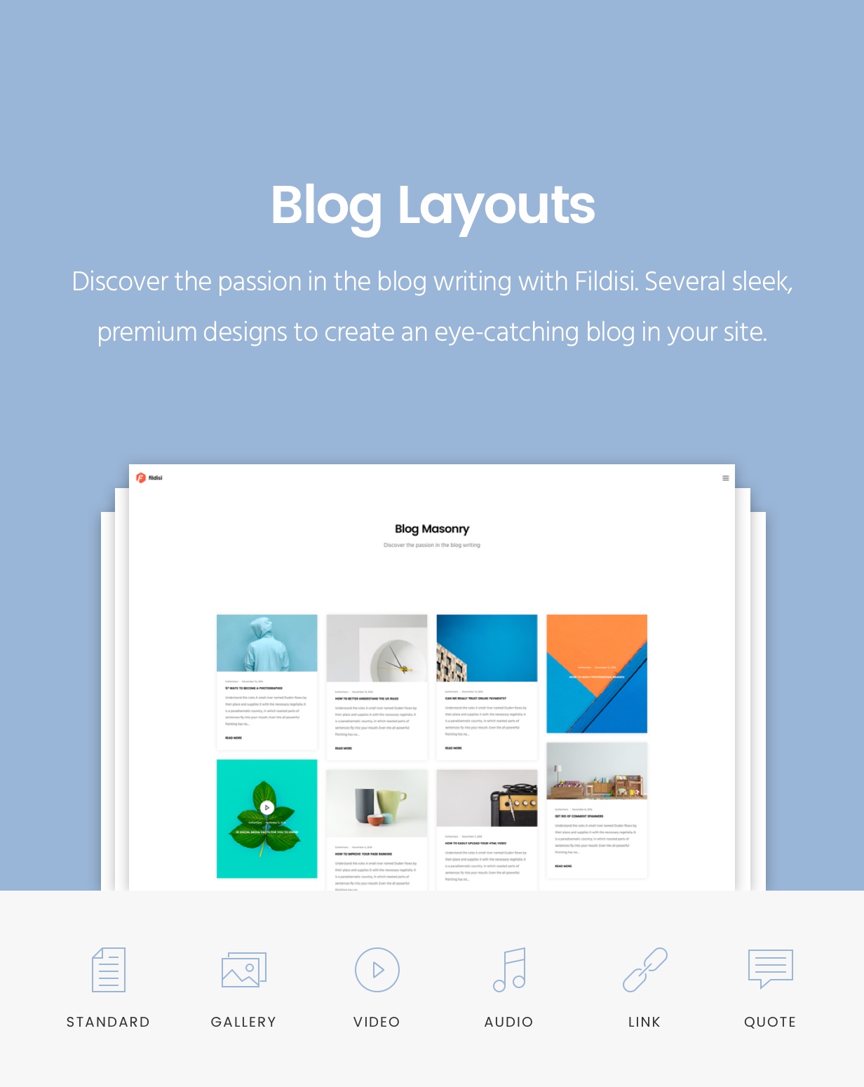 Fildisi WordPress theme by Greatives - Euthemians
