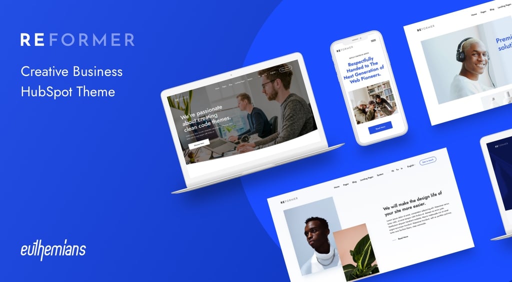Reformer - Premium HubSpot theme by Greatives