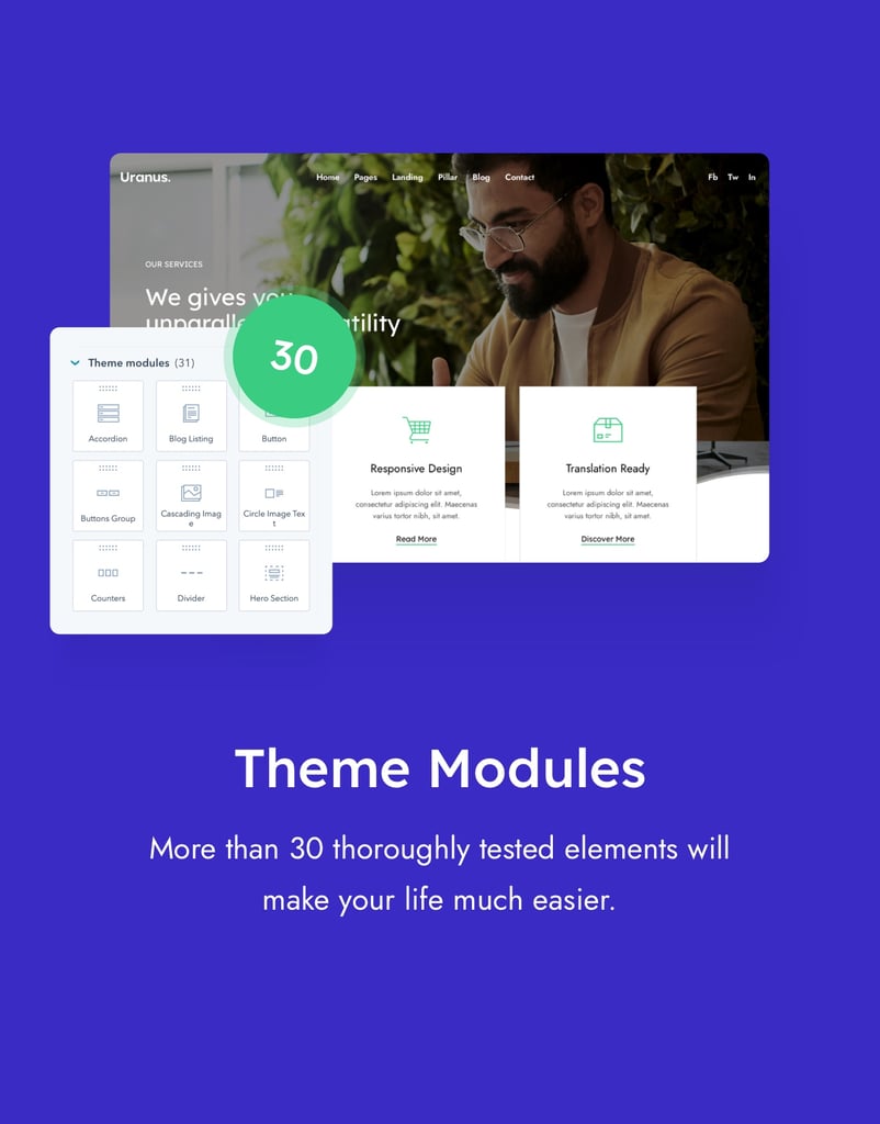 Uranus Premium HubSpot theme by Greatives