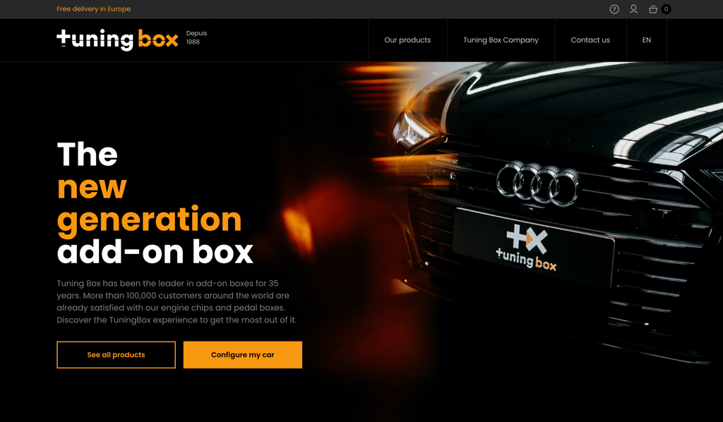 Tuning Box official website