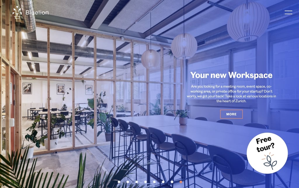 Bluelion website
