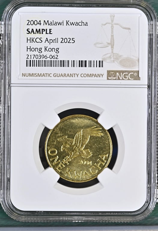 Malawi Country 2004 Malawi Kwacha NGC Graded Unique And Rare
