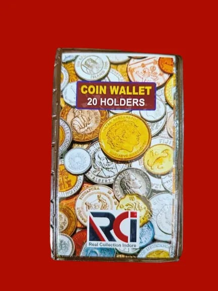 RCI Coin Album for Keeping 20 Coin Collection