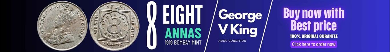 https://www.sikkaji.com/Eight Annas 1919 Bombay Mint