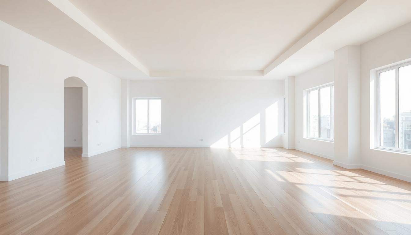 Living room before AI restyle: original room
