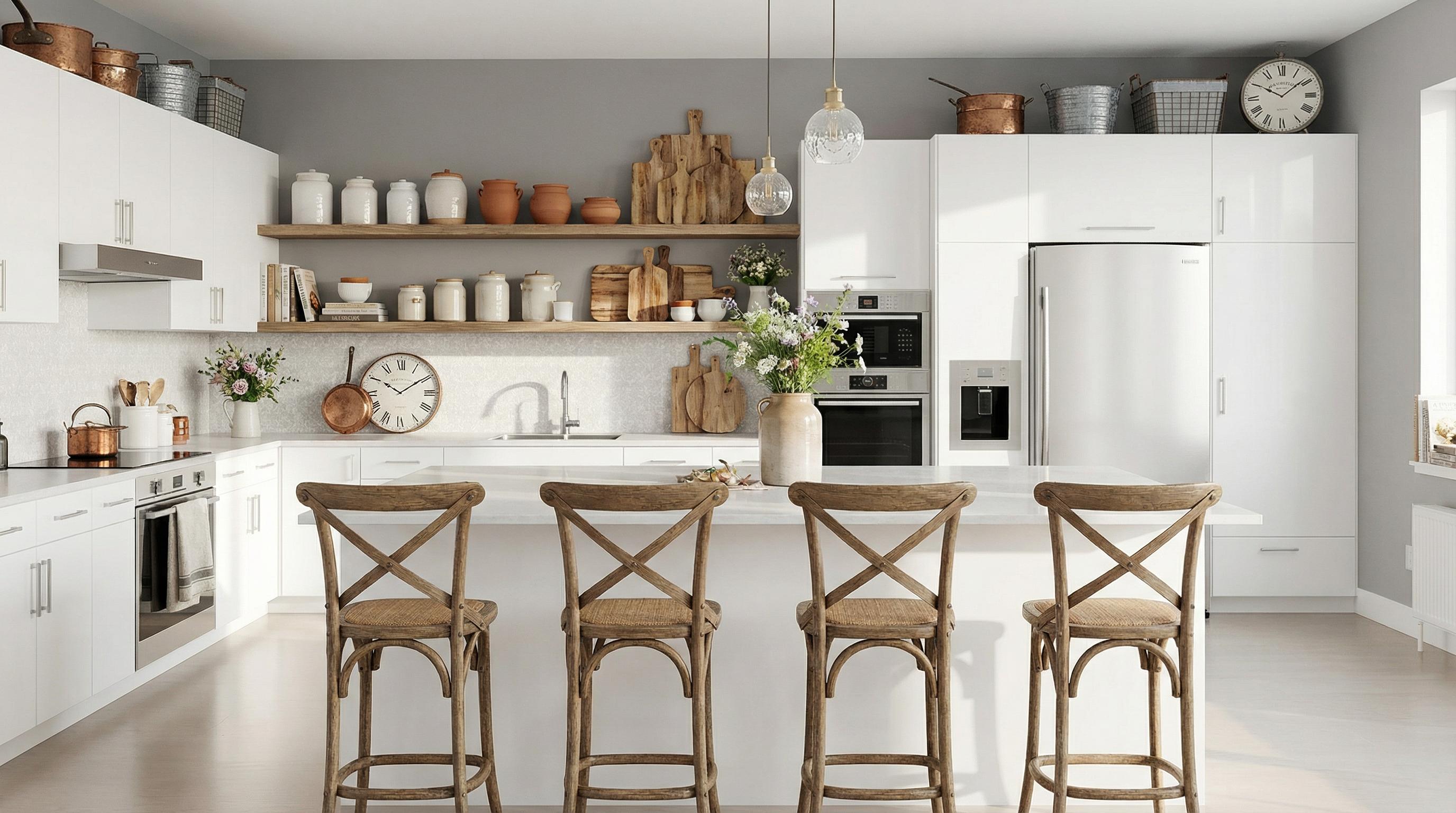 Farmhouse kitchen after AI restyle by Renovaitor: Farmhouse Kitchen Staging