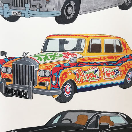 超高級車のポスター