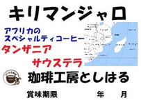キリマンジャロ　タンザニア　サウステラ　250ｇ