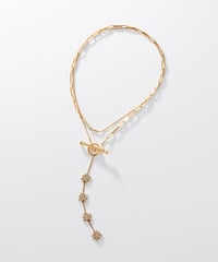 CUTSTEEL flower 3way necklace | ADER.bijoux