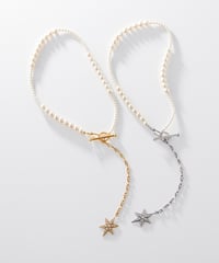 STAR stone fringe 2way pierce | ADER.bijoux