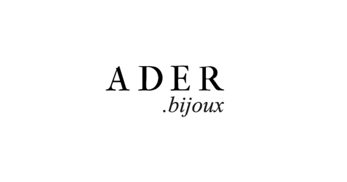 ADER.bijoux FANTASIE stone pierceアデルビジューのピアスです