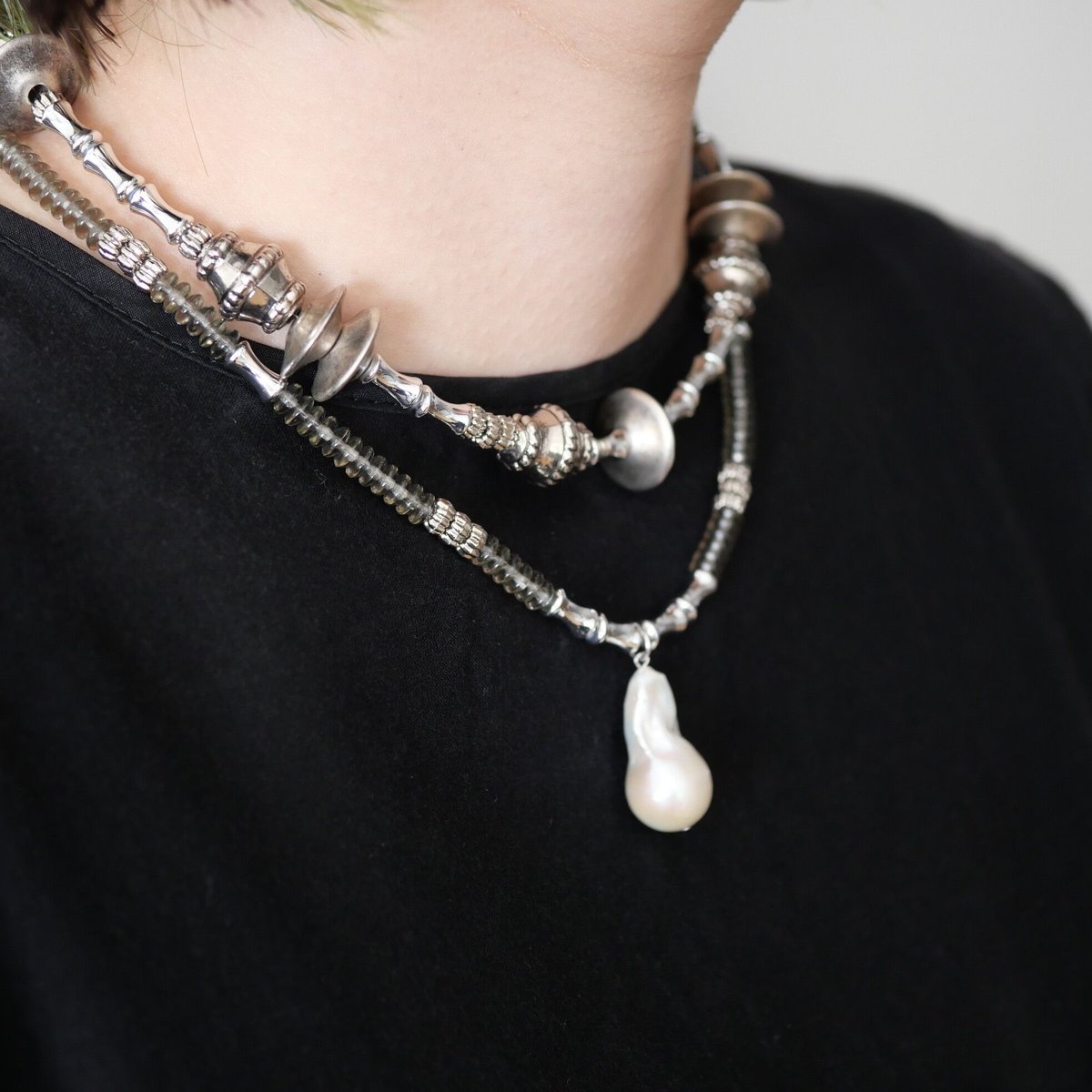 WHEEL vintage necklace