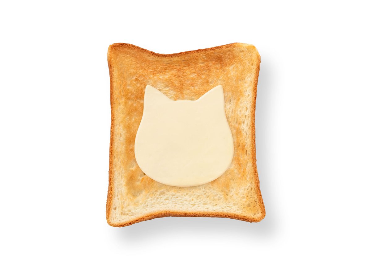 猫ちゃんトースト バターメープル フェイクスイーツ 食品サンプル