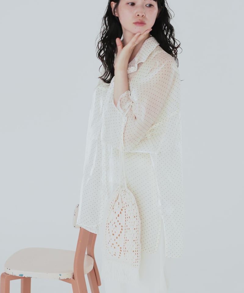 る】forest tile × choucho 巾着ポーチ 4点