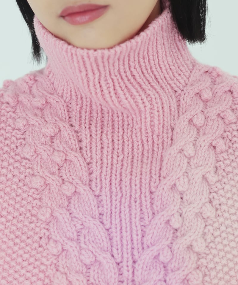 ノノノページ ノノット nonnotte 25aw ドレーピングエクストラプルオーバー
