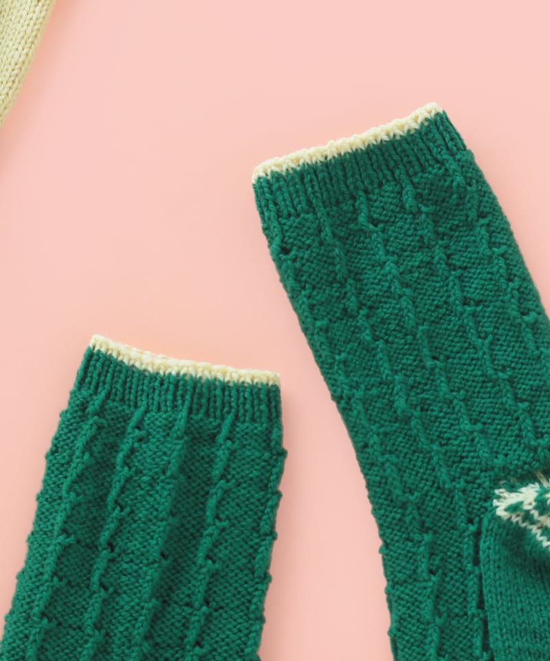 チェックスカラップソックスのキット | chocoshoe online store