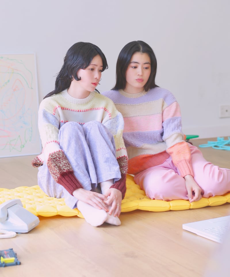 達磨ページ DARUMA PATTERN BOOK 9 カラーワークプルオーバーのキット