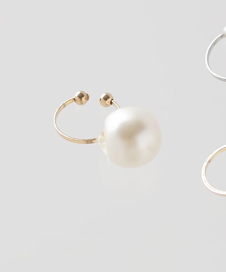 nemunemu one beads earcuff  no.2