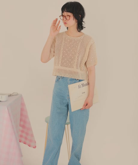 ポルカドットなニット［キット］