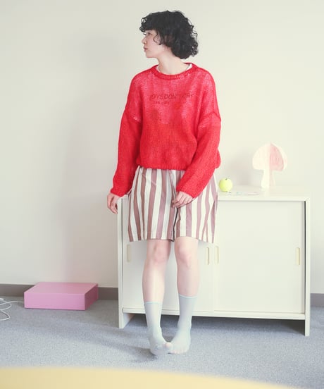 NO.105 ホワホワ毛糸とシェルのホースシューマクラメタペストリー NO