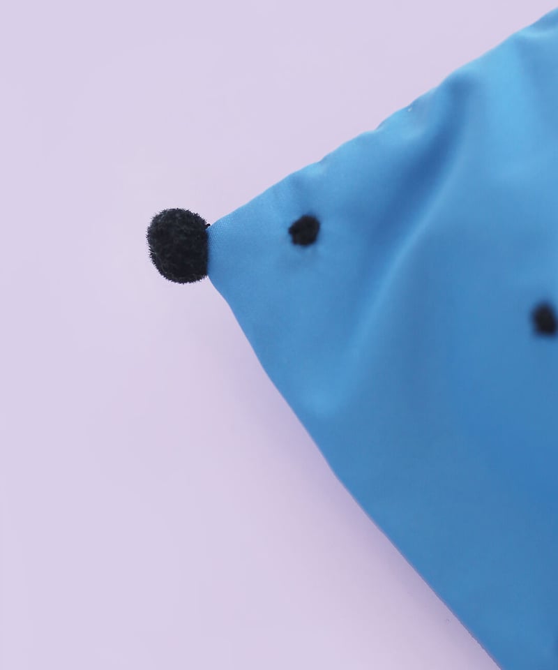 みずたま巾着ポーチ ブルー | chocoshoe online store