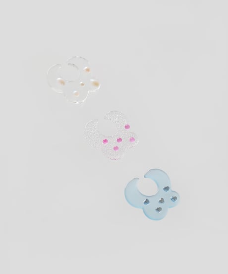nemunemu dot acryl earcuff