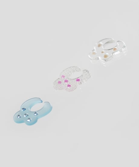 nemunemu dot acryl earcuff